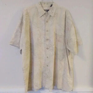 World Island Outdoors Hawaiian Dad Shirt‎